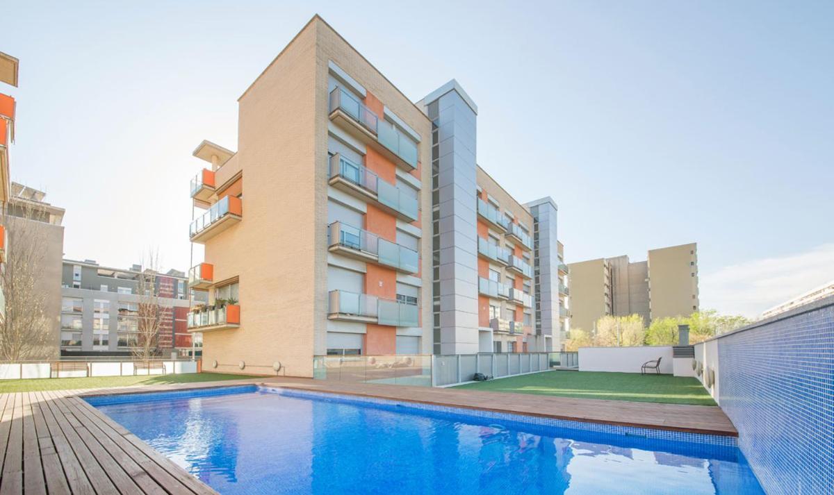 Large Terrace Luxury Apartment Sant Adria de Besos Exterior foto