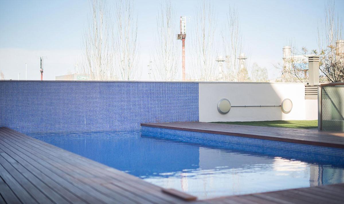 Large Terrace Luxury Apartment Sant Adria de Besos Exterior foto