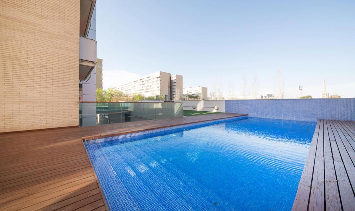 Large Terrace Luxury Apartment Sant Adria de Besos Exterior foto